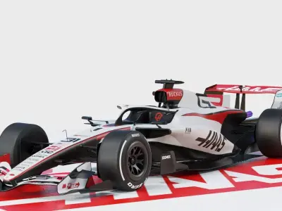 F1 Haas VF-26 2026 3D model