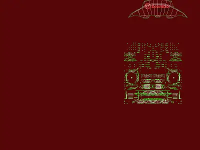 Sports Car Generic Simple Interior 3D model