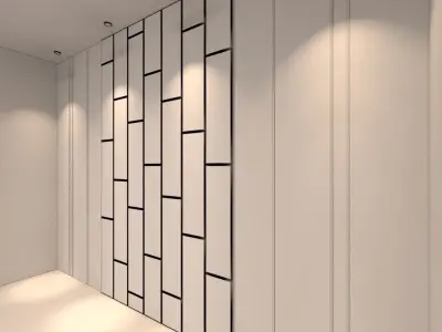 Wall Panel 3D model