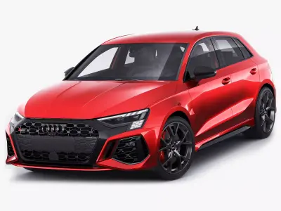 Audi RS3 Sportback 2022 3D model