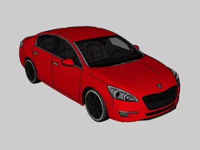 PEUGEOT 308 3D model
