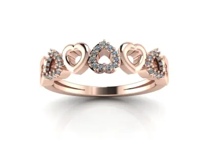 Jewelry Diamond Ring 3D print model buy