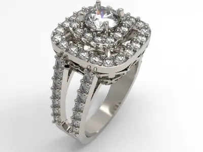 Celestia Ring 3D print model