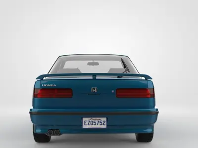 Honda Integra Coupe 1990 3D model