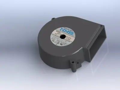 Centrifugal Fan 3D print model