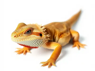 Bearded Lizard Model Pack with Detailed Textures Low-poly 3D model