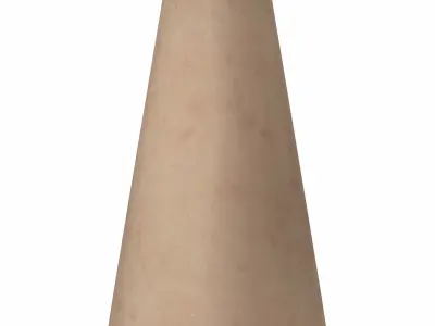 Modern Clay Vase 3D model