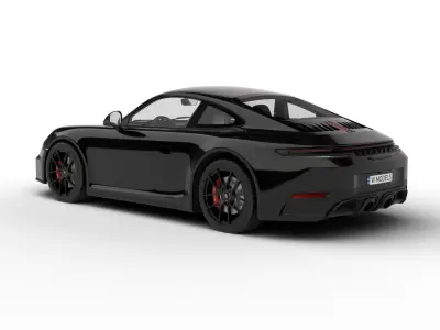 Porsche 911 Carrera 4GTS 2025 3d model 3D model
