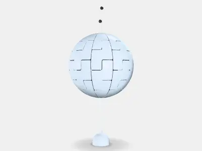 IKEA PS 2014 Pendant lamp 1 Low-poly 3D model