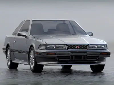1986 Toyota Soarer Z20 3D model