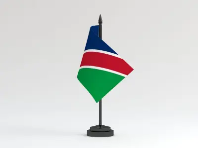 Table Flag Namibia 3D model