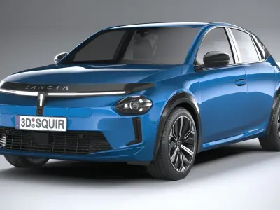 Lancia Ypsilon 2025 3D model