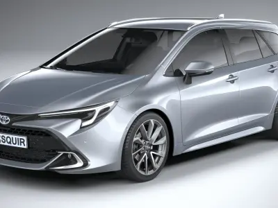 Toyota Corolla Touring 2023 3D model