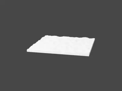 Rippled Wall Panel 3D print model