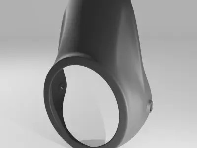 Headlight front fairing for Royal Enfield 650 Interceptor and GT 3D print model