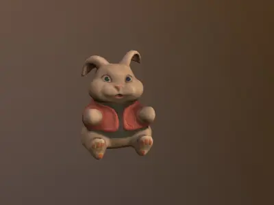 easter bunny Free 3D model