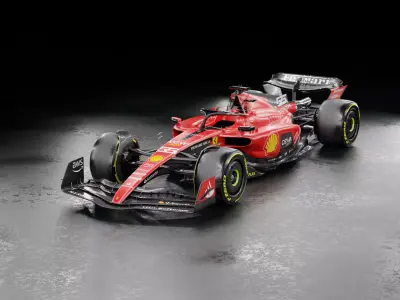 F1 2023 Ferrari  SF-23 Low-poly 3D model