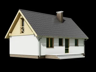 House Danusia C1V2 Free 3D model