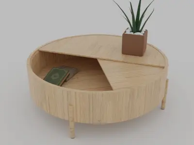 Revolving Table Free 3D model