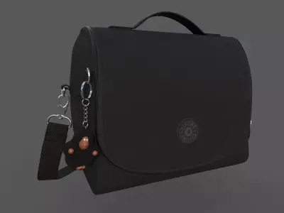 Bag 1 kipling backpack Free low-poly 3D model