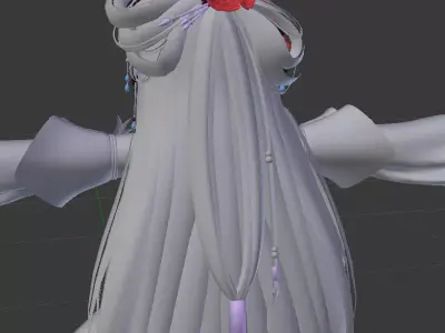 The Rose Maiden 3D model