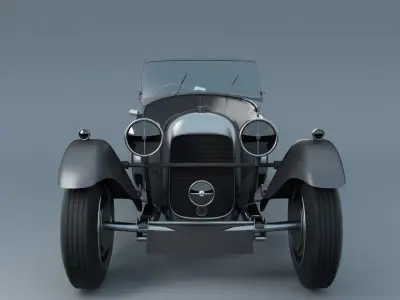 HRG Sports car 1948 3D Model 3D model