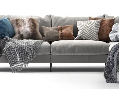 Loft corner sofa 3D model