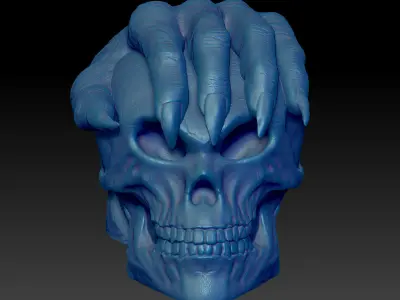 Skull Mystic  3D Model File 3D print model