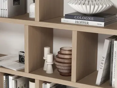 Rack 04 - Decor 39 Low-poly 3D model