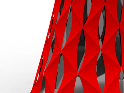 Building Envelope Facade Design Grasshopper Rhino Files Download 3D model