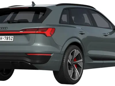 Audi Q8 e-tron 3D model