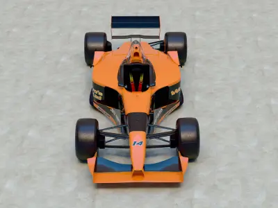 2001 Arrow A22 Formula 1 3D model