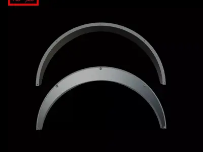 Car fenders 3D print model