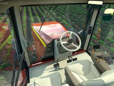 Tractor Dual Wheels 3D model