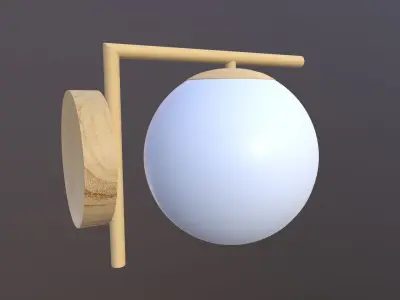 Modern Wall Lamp 3D model