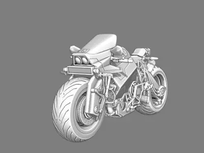 Maude Motorbike 3D model