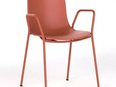 Kubikoff Holi Stackable Chair by Simone Viola 3D model