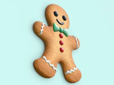 Christmas Cookie 3D model