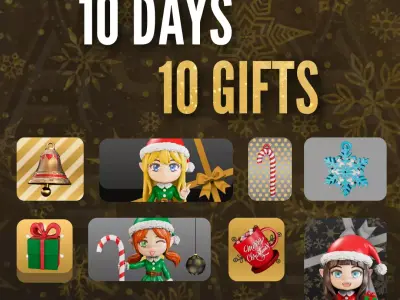 Day 10 I Christmas Advent Calendar 3D print model