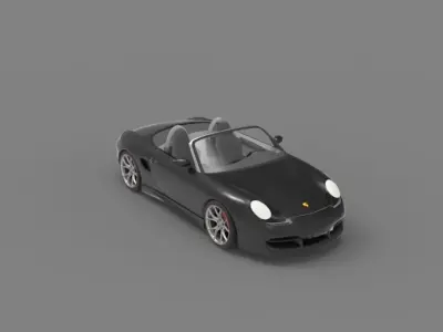 2003 Porsche Boxster 3D model