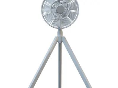 Balmuda Green Fan Low-poly 3D model