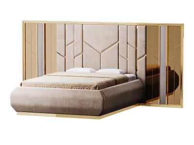 Modena Luxury Bed Room 3D model