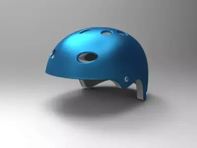 Skate helmet Free 3D model