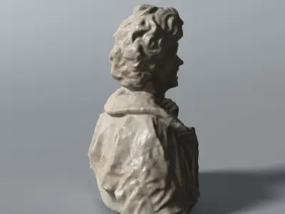 Marilyn Monroe Bust 3D model