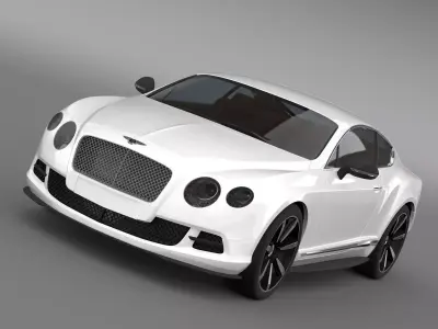Bentley Continental GT Mulliner Styling 2011  3D model