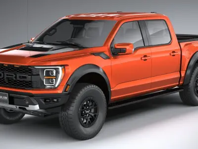 F-150 Raptor 2021 3D model