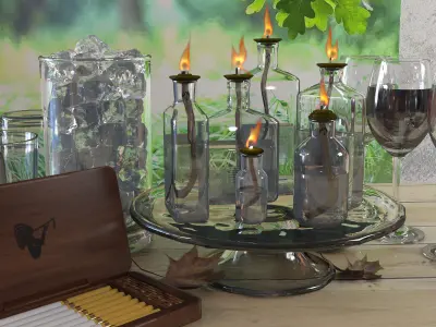 Decorative set  3D model