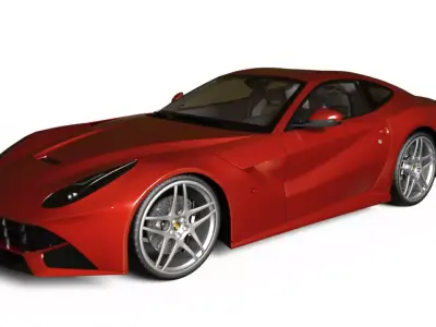 BF12 Sport car  3D model