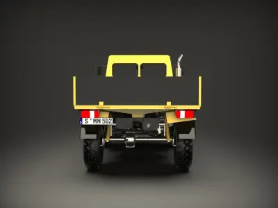 Mercedes-Benz U4000 Unimog 3D model