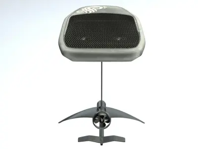 e foil electric surf puddle 3D model